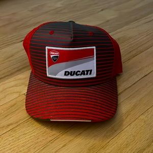 Ducati Red Mesh Adjustable Baseball Cap